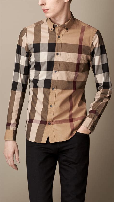 burberry shirt man